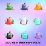 ISGO NEW YORK 8000 PUFFS