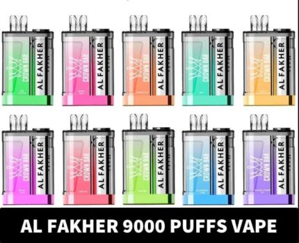 Al FAKHER CROWN BAR CRYSTAL 9000 PUFFS