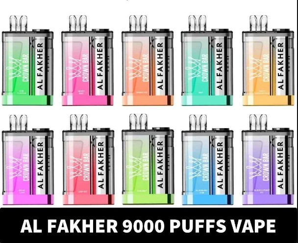 Al FAKHER CROWN BAR CRYSTAL 9000 PUFFS